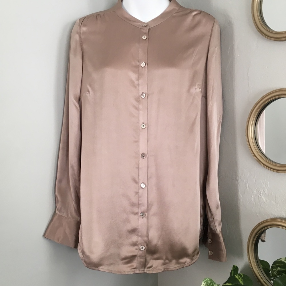 ❗️SOLD❗️Pure Collection 100% Silk Blouse - Picture 3 of 8